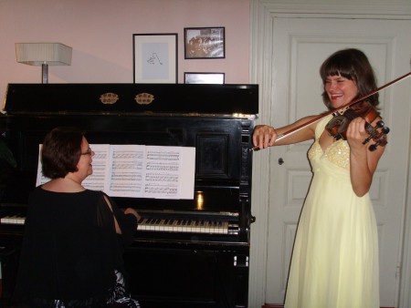 Sibelius 150 concert in Väärni vicarage 6.8.2015